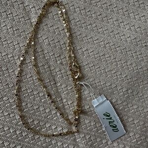 Aerie Shimmering Gold Necklace